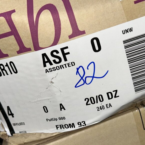 Hanes Girls’ Tagless Briefs – LOT 82 - 240 pcs – 24 packs (10 ea) – Sz 4 - Picture 3 of 3